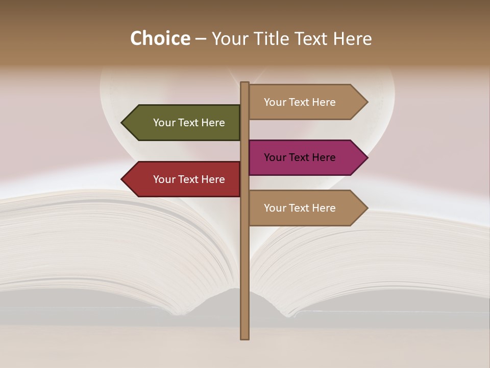 Back Heart World PowerPoint Template