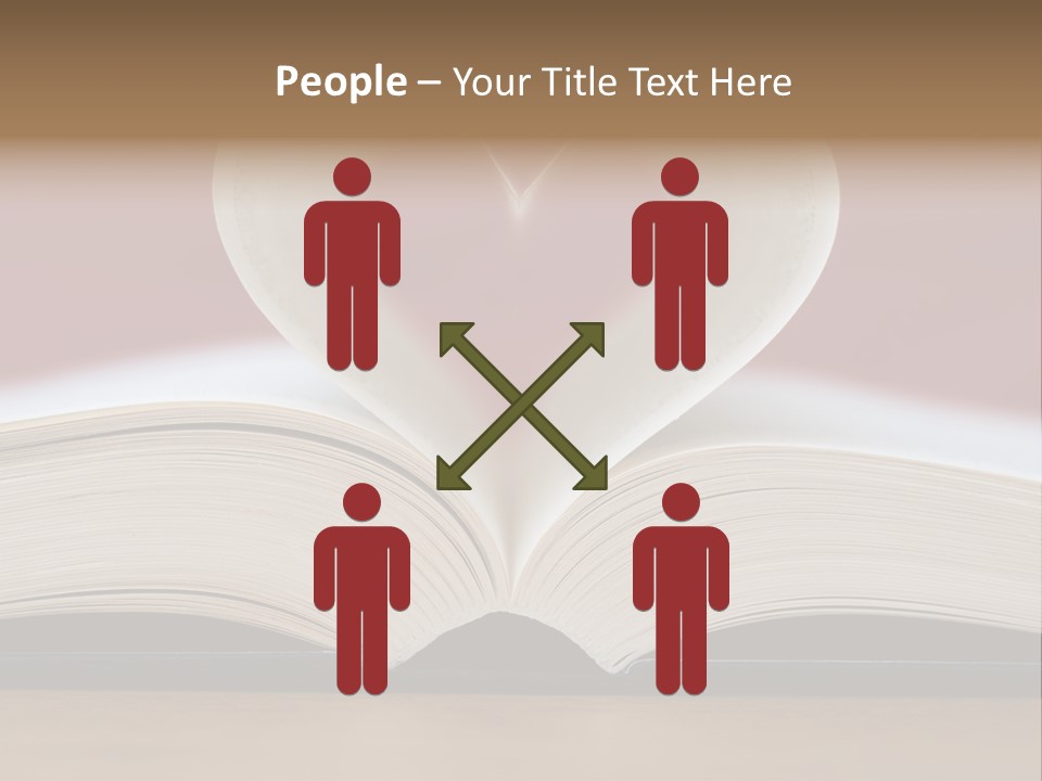 Back Heart World PowerPoint Template