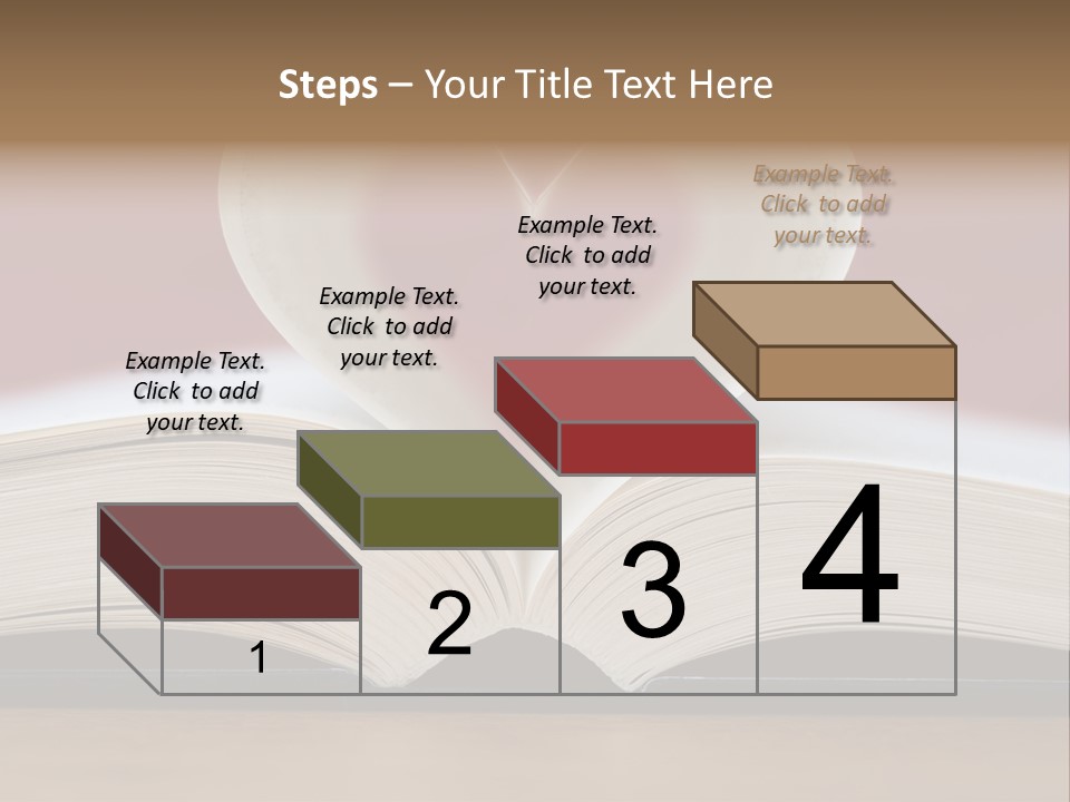 Back Heart World PowerPoint Template