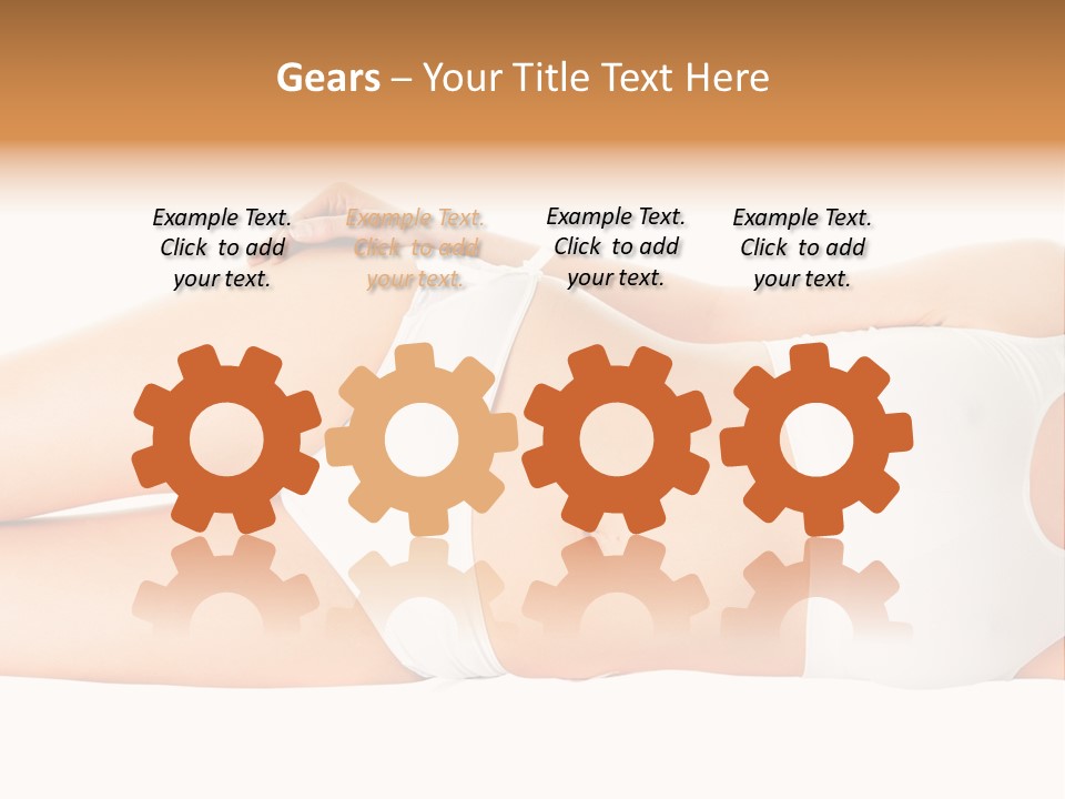 Relaxed Cotton Lovely PowerPoint Template