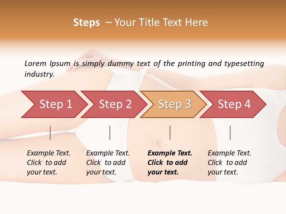 Relaxed Cotton Lovely PowerPoint Template
