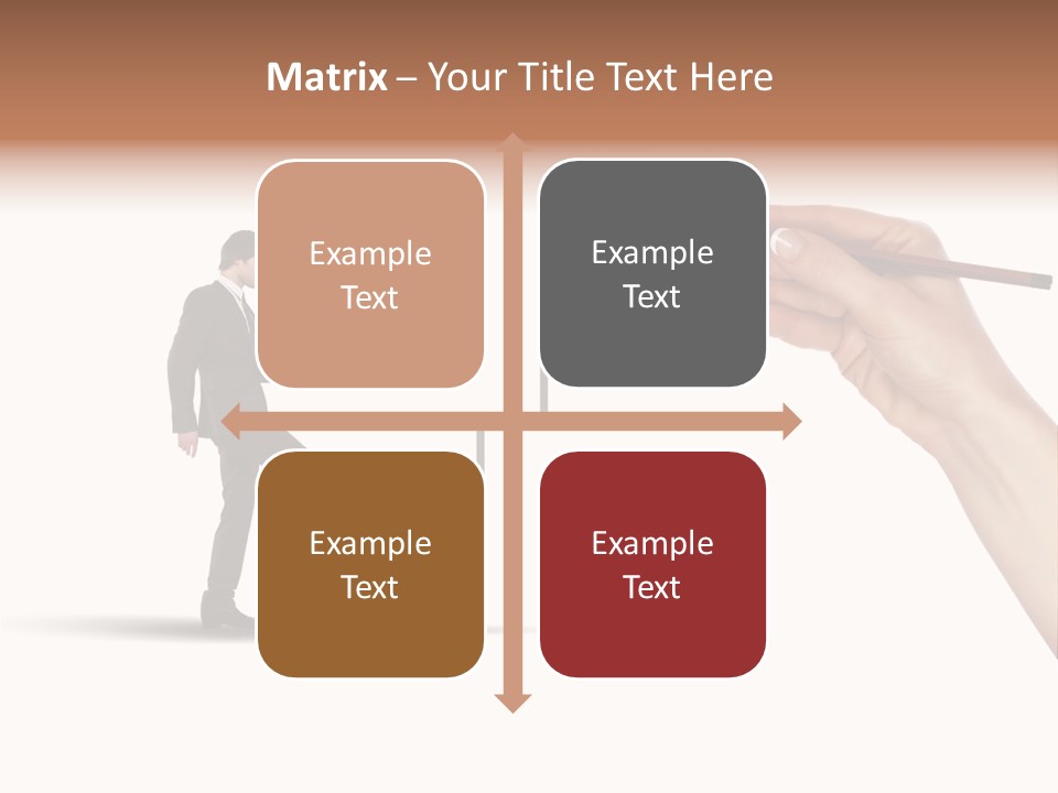Professional Climb Stairs PowerPoint Template