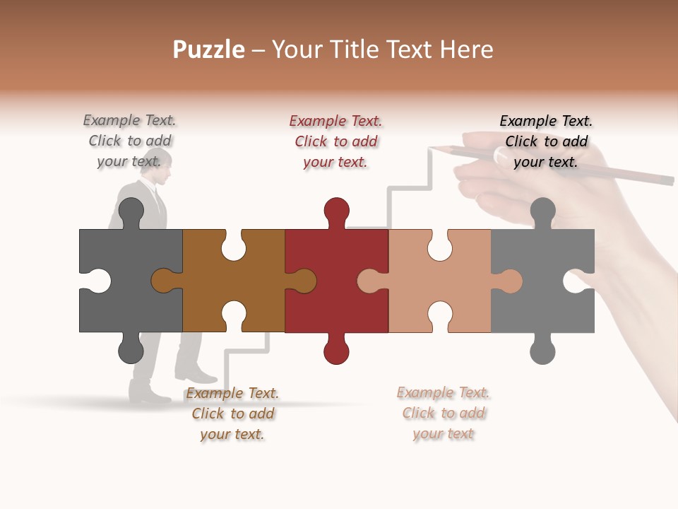 Professional Climb Stairs PowerPoint Template