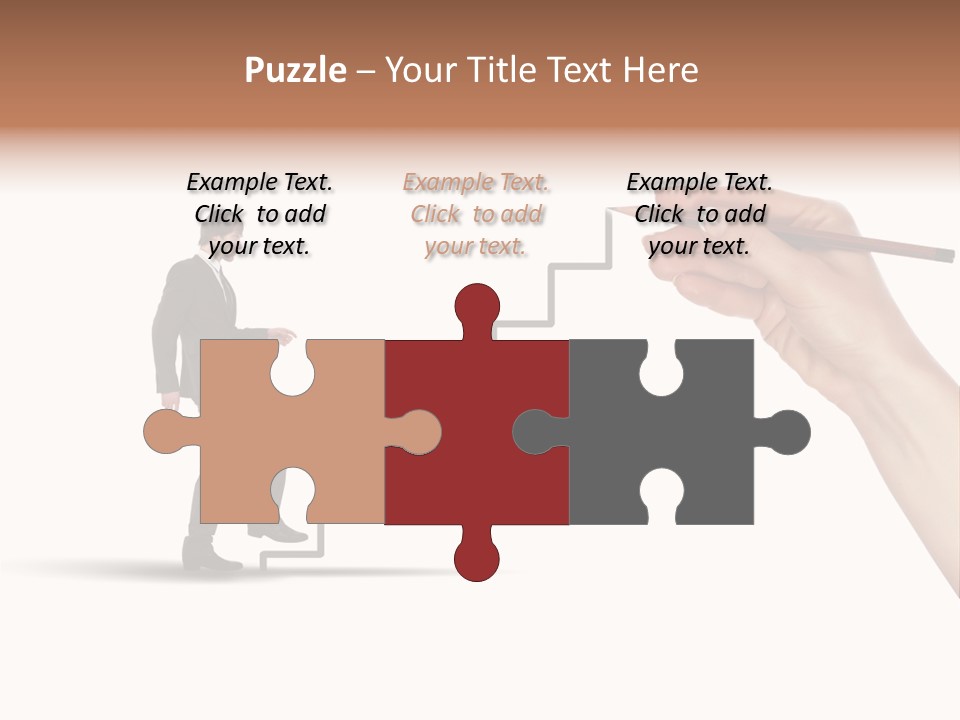 Professional Climb Stairs PowerPoint Template