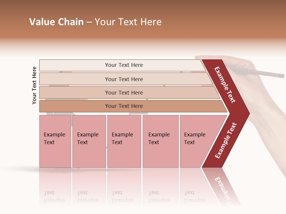 Professional Climb Stairs PowerPoint Template