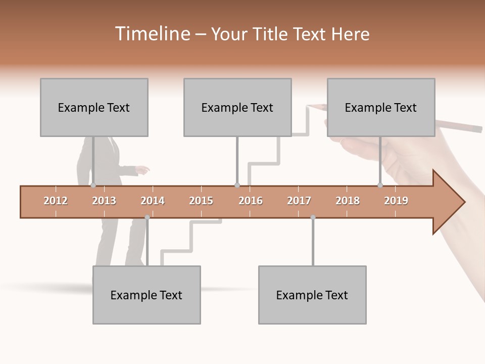 Professional Climb Stairs PowerPoint Template