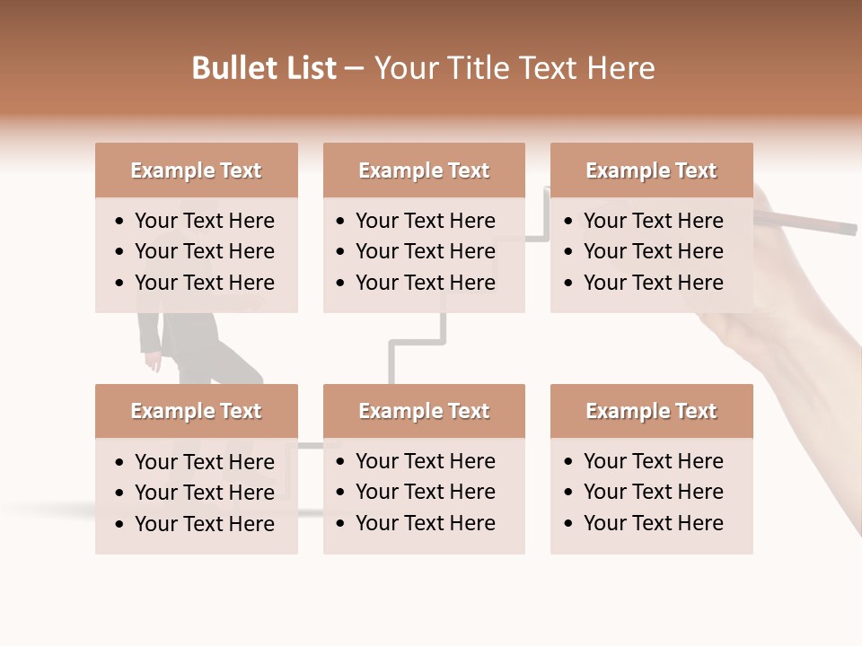 Professional Climb Stairs PowerPoint Template