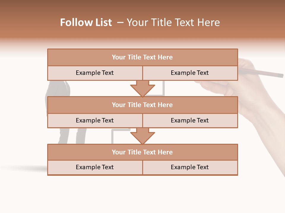 Professional Climb Stairs PowerPoint Template