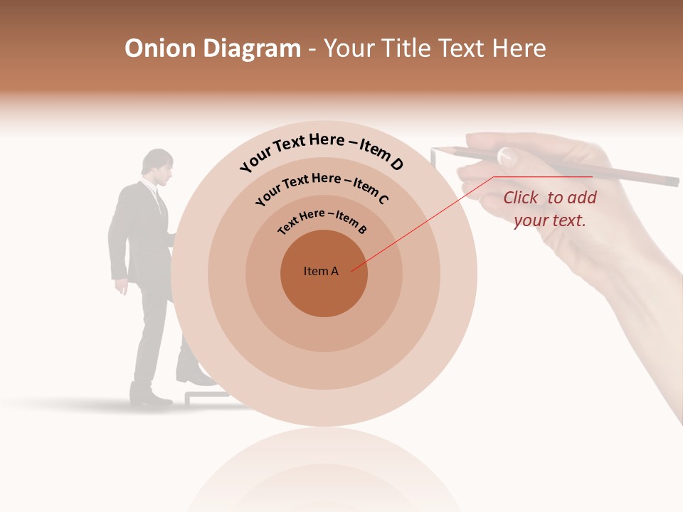 Professional Climb Stairs PowerPoint Template