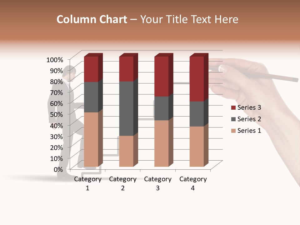 Professional Climb Stairs PowerPoint Template