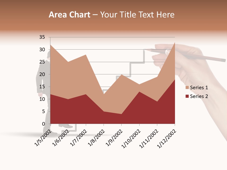 Professional Climb Stairs PowerPoint Template