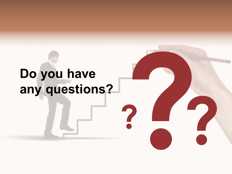 Professional Climb Stairs PowerPoint Template