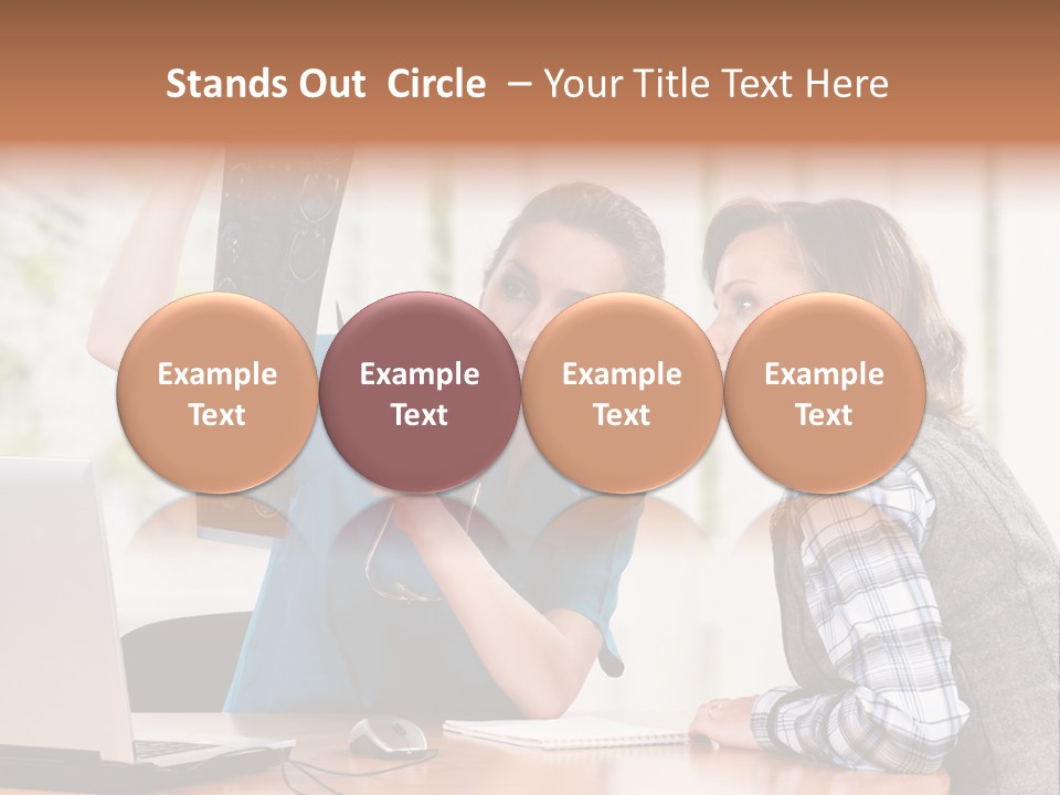 Stethoscope Xray Equipment PowerPoint Template