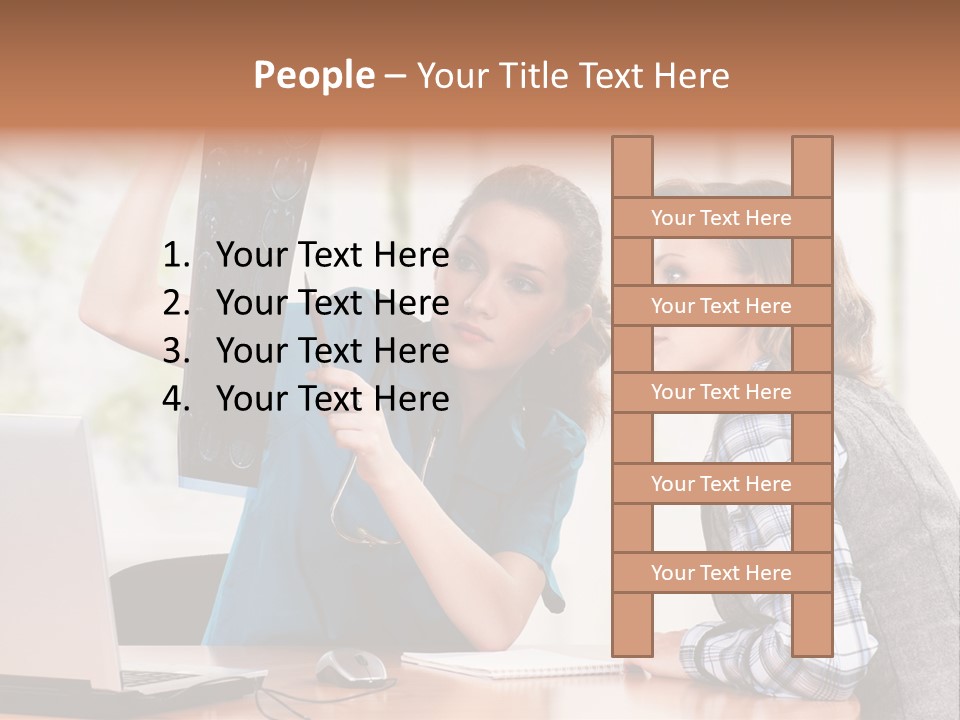Stethoscope Xray Equipment PowerPoint Template