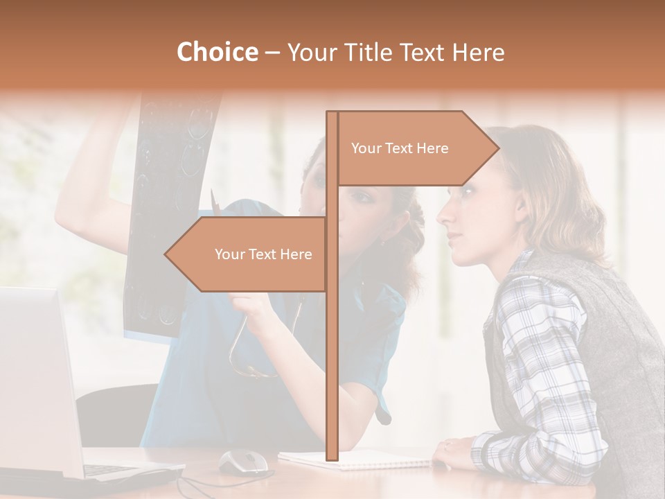 Stethoscope Xray Equipment PowerPoint Template