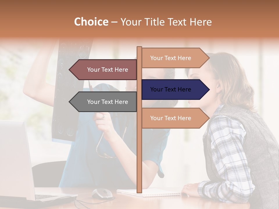 Stethoscope Xray Equipment PowerPoint Template