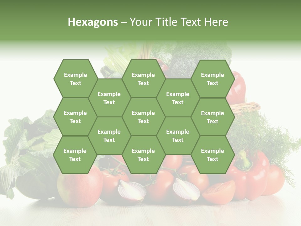 Food Zucchini Supper PowerPoint Template