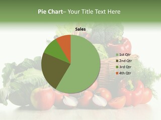 Food Zucchini Supper PowerPoint Template