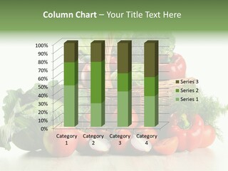 Food Zucchini Supper PowerPoint Template