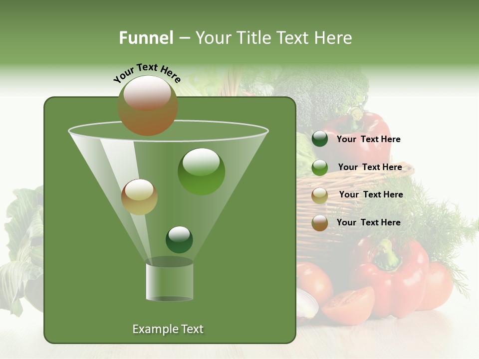 Food Zucchini Supper PowerPoint Template