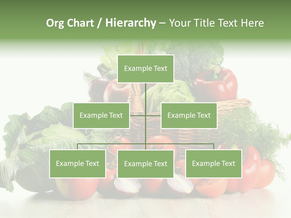 Food Zucchini Supper PowerPoint Template