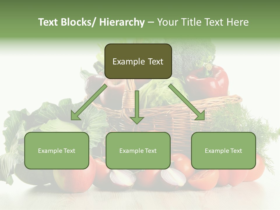 Food Zucchini Supper PowerPoint Template