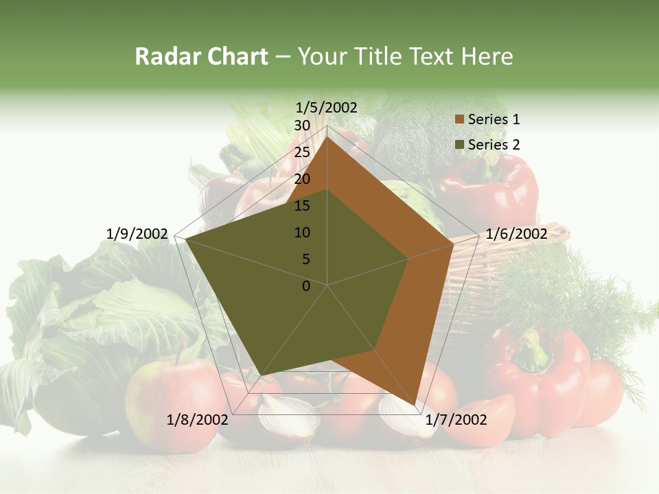 Food Zucchini Supper PowerPoint Template