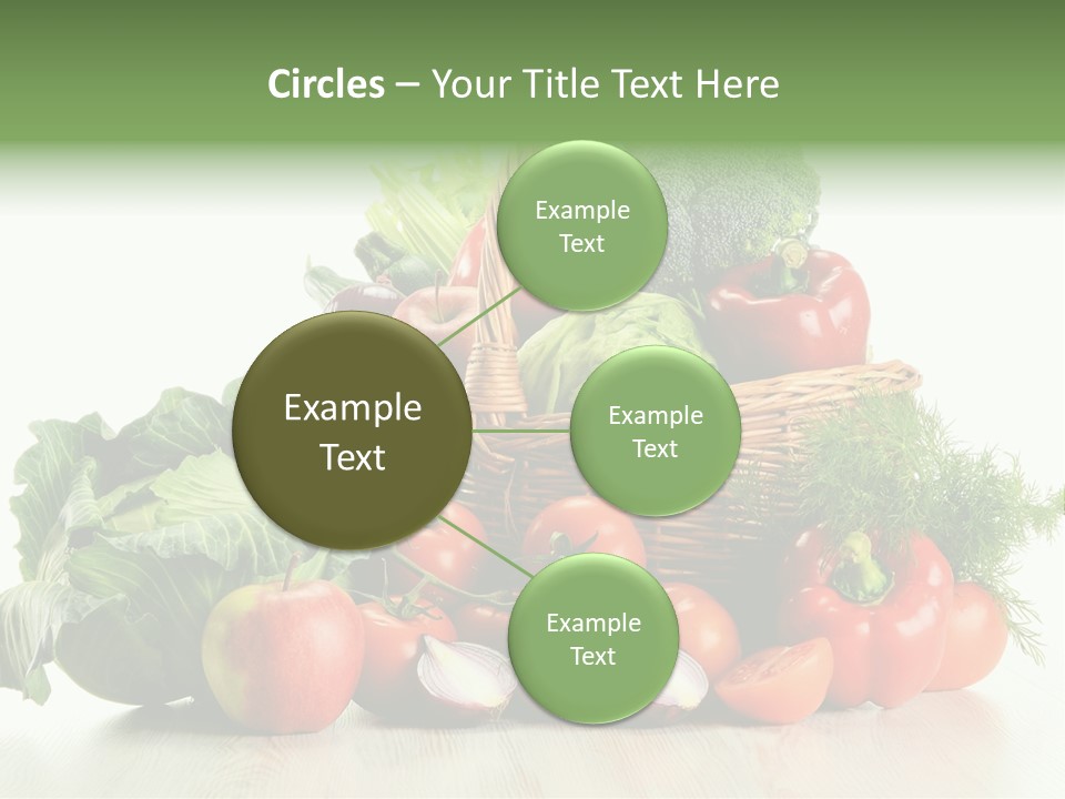 Food Zucchini Supper PowerPoint Template