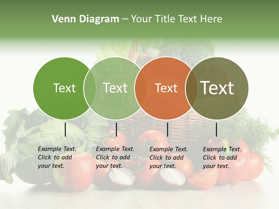 Food Zucchini Supper PowerPoint Template