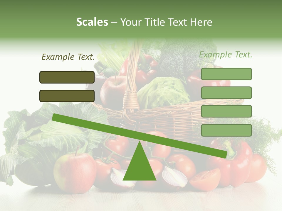 Food Zucchini Supper PowerPoint Template
