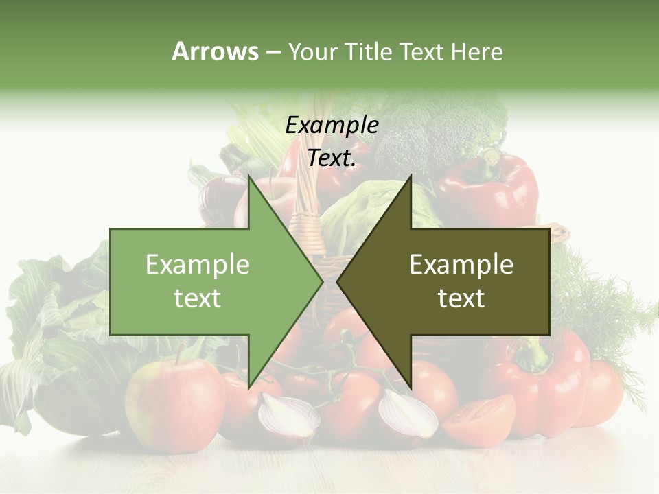 Food Zucchini Supper PowerPoint Template