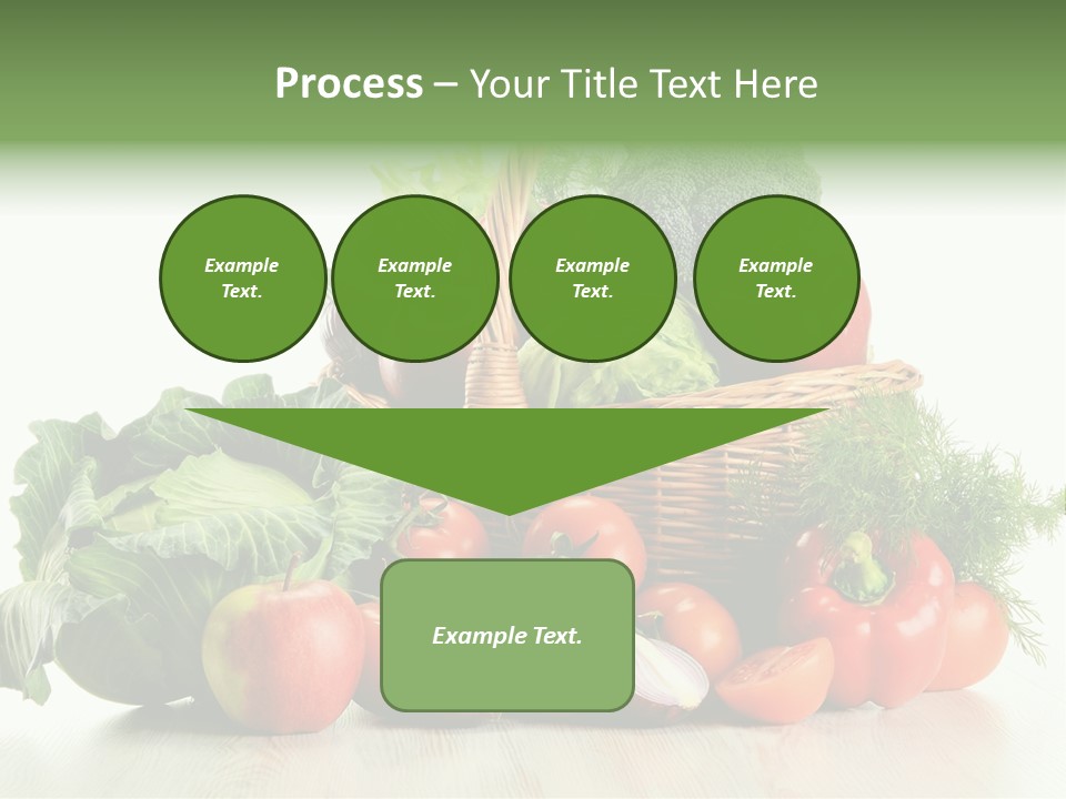 Food Zucchini Supper PowerPoint Template