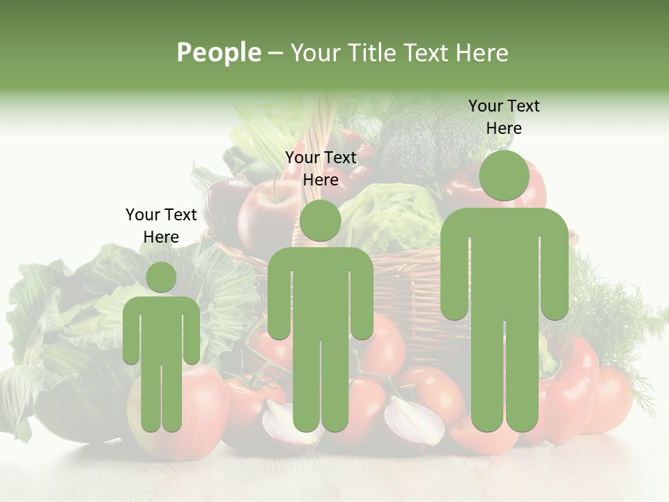 Food Zucchini Supper PowerPoint Template