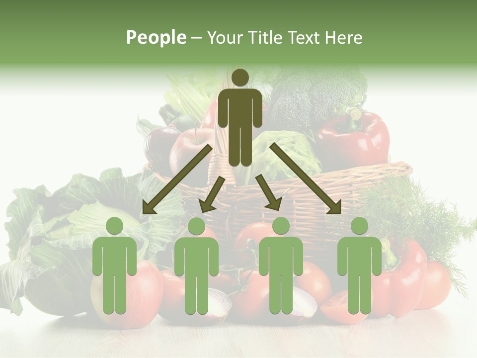 Food Zucchini Supper PowerPoint Template