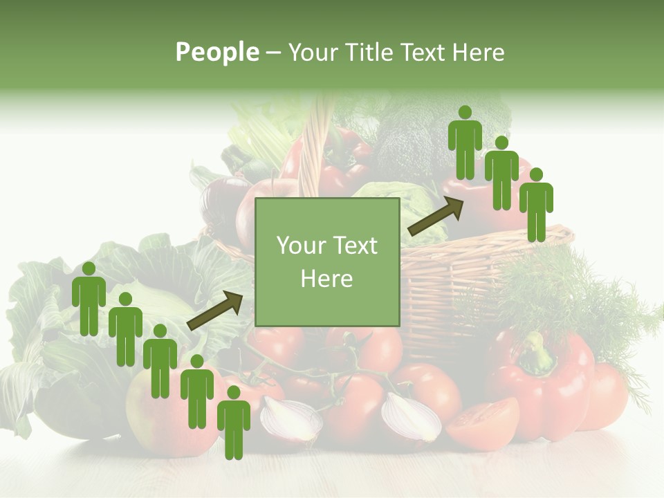 Food Zucchini Supper PowerPoint Template