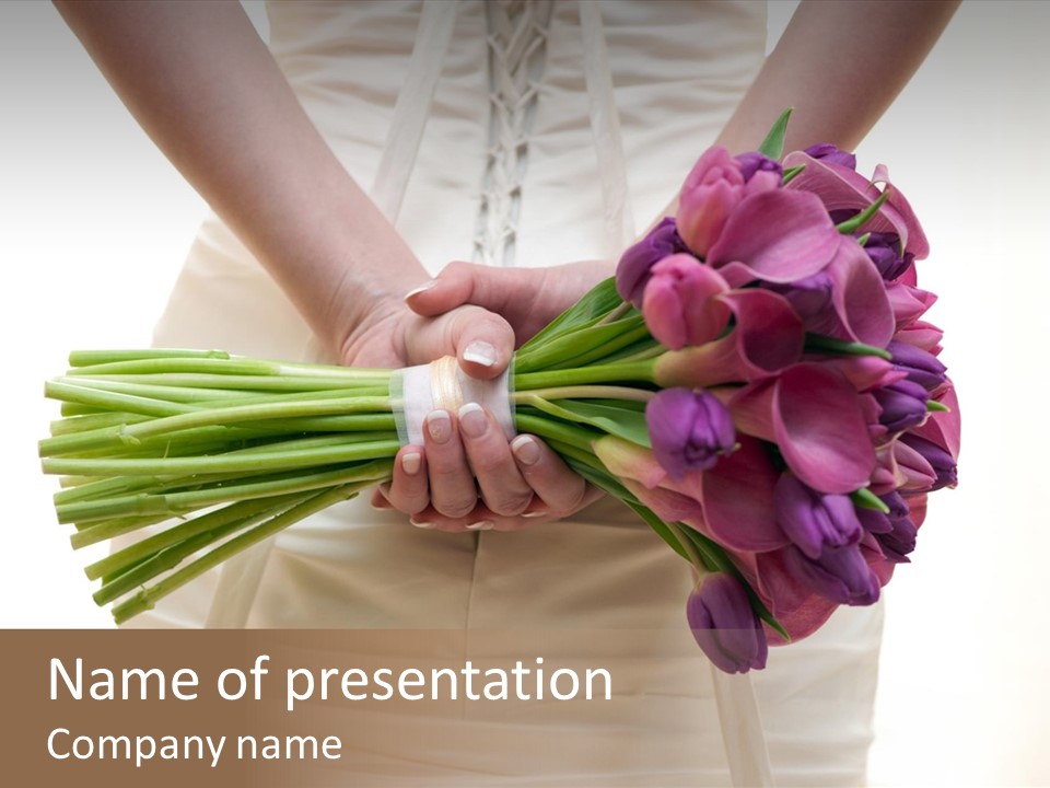 Light Ceremony Flower PowerPoint Template