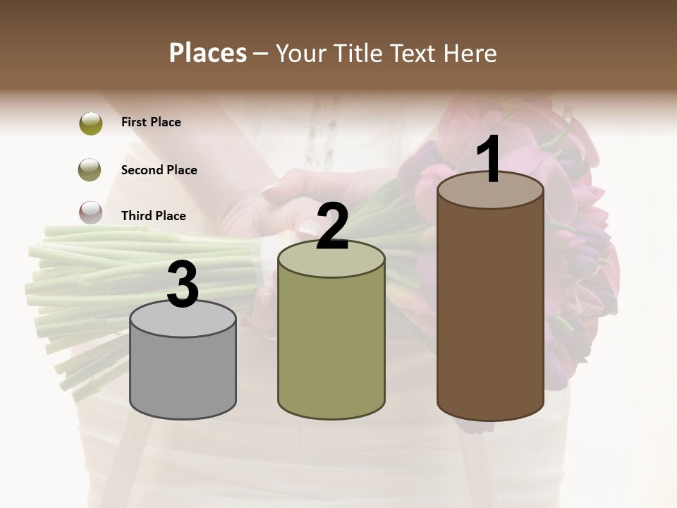 Light Ceremony Flower PowerPoint Template