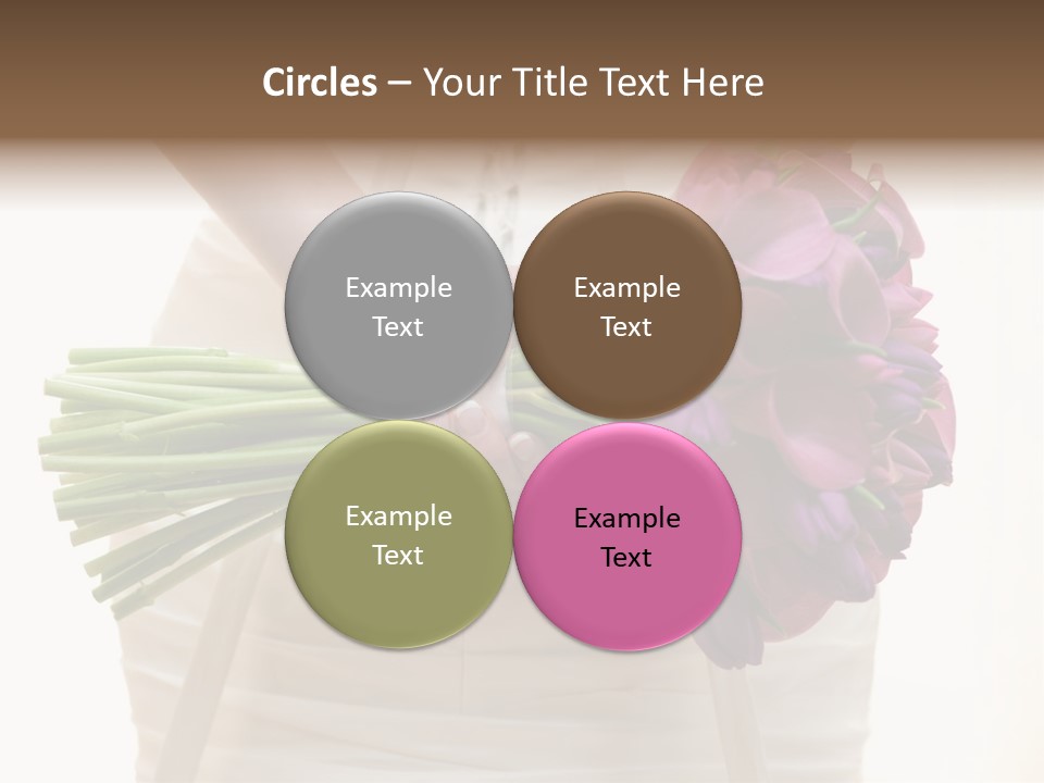 Light Ceremony Flower PowerPoint Template