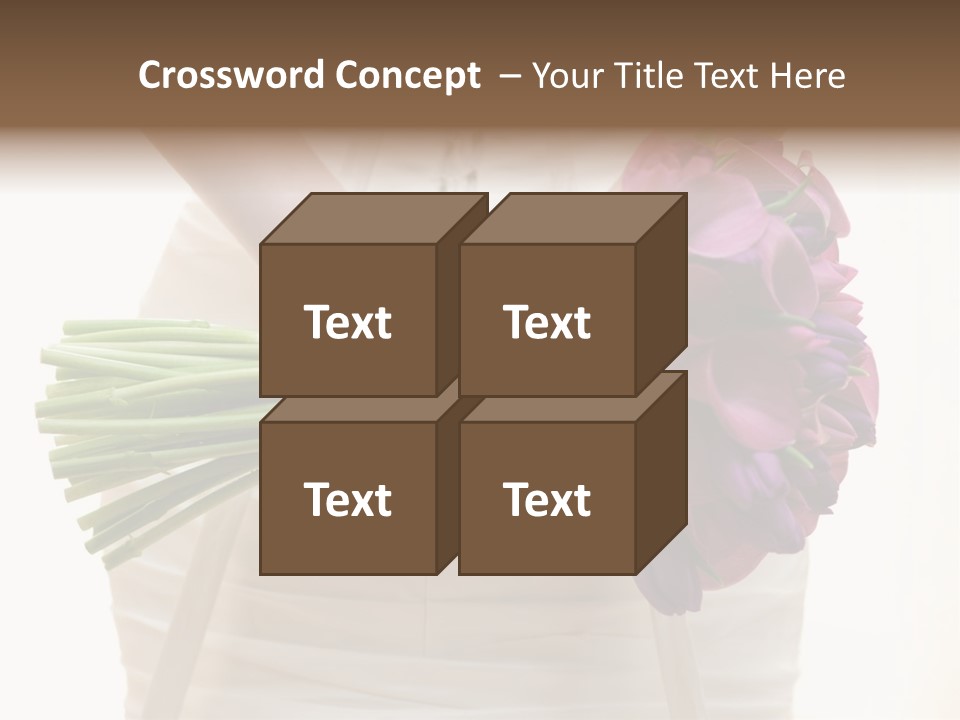 Light Ceremony Flower PowerPoint Template