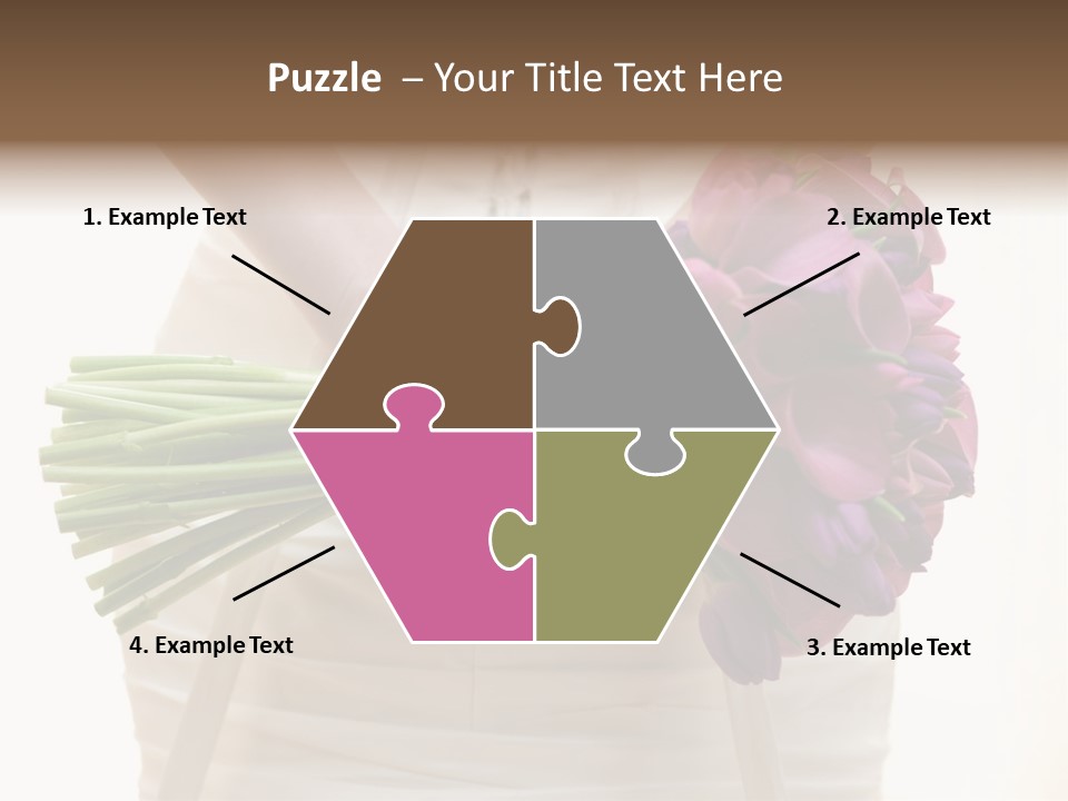 Light Ceremony Flower PowerPoint Template