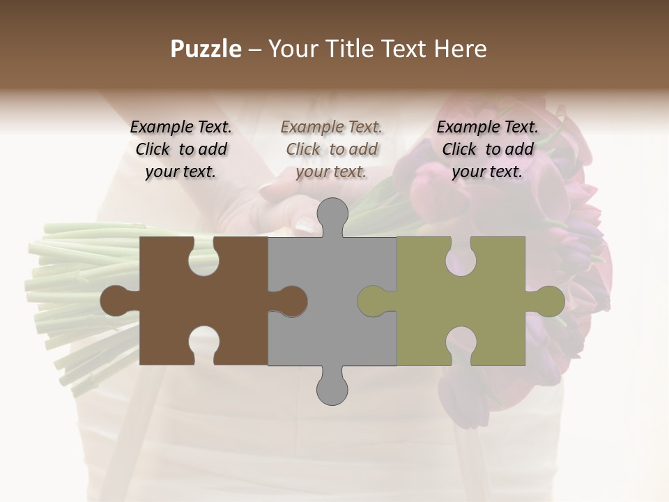 Light Ceremony Flower PowerPoint Template