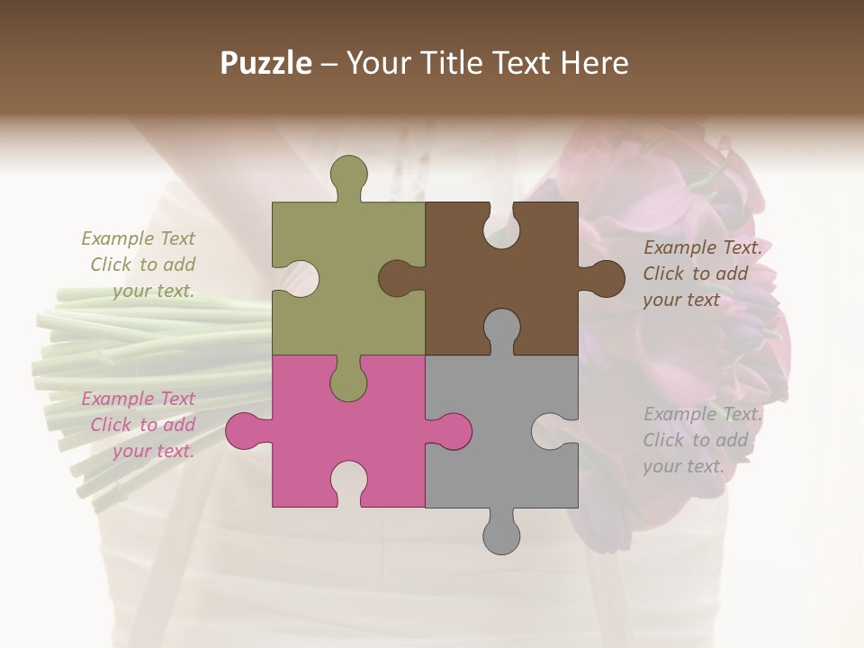 Light Ceremony Flower PowerPoint Template