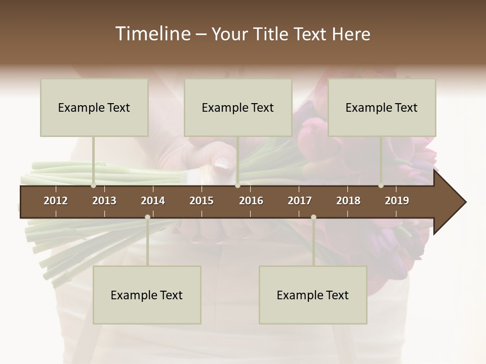 Light Ceremony Flower PowerPoint Template