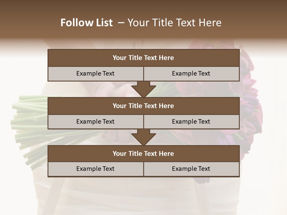 Light Ceremony Flower PowerPoint Template
