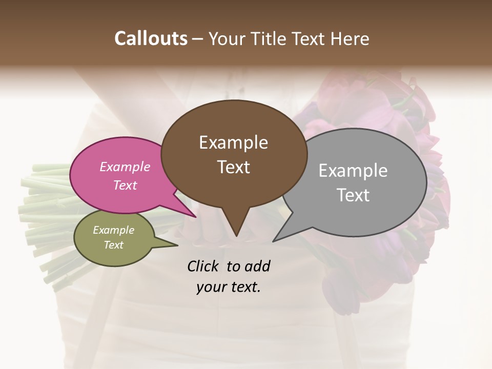 Light Ceremony Flower PowerPoint Template