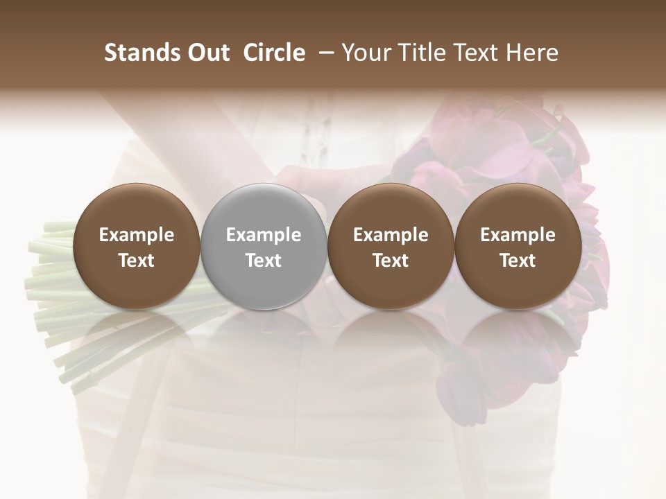 Light Ceremony Flower PowerPoint Template