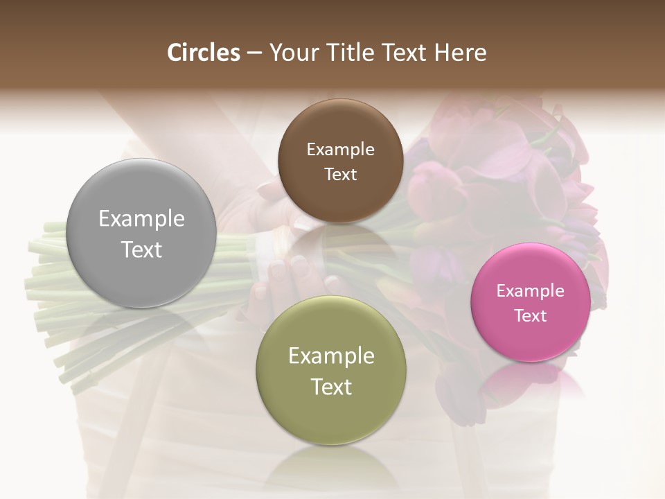 Light Ceremony Flower PowerPoint Template