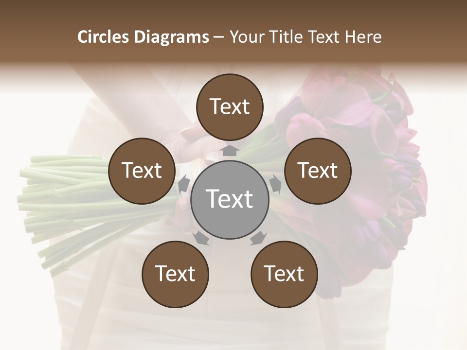 Light Ceremony Flower PowerPoint Template