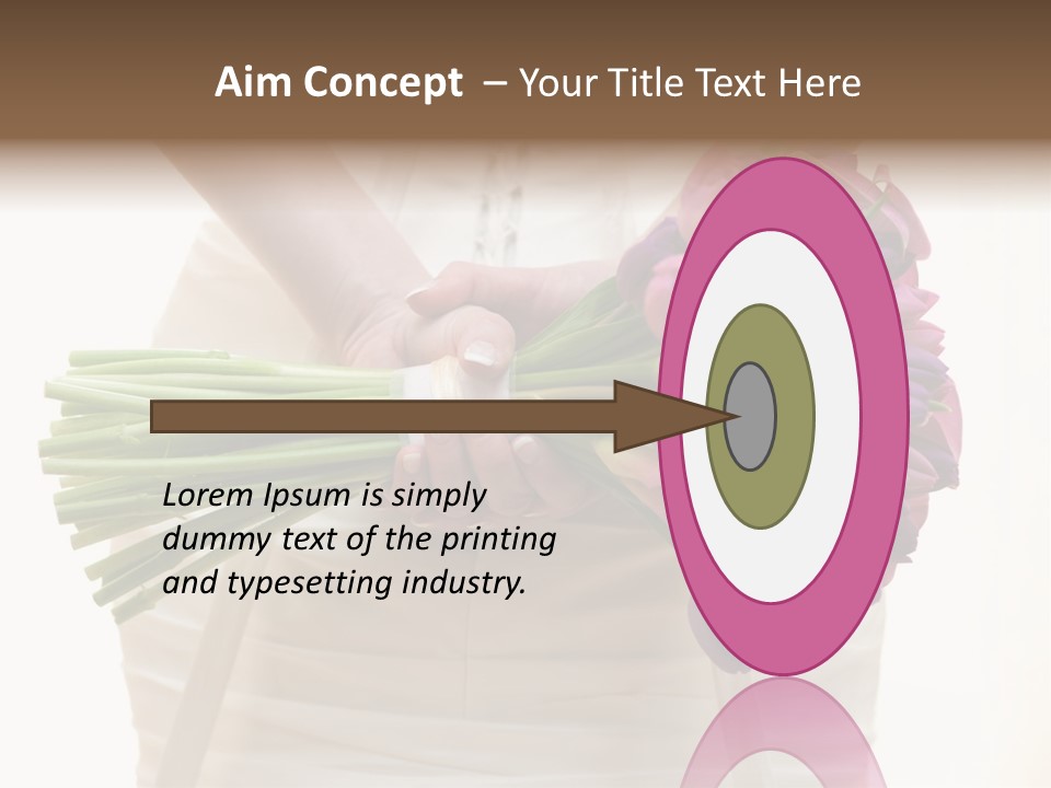 Light Ceremony Flower PowerPoint Template