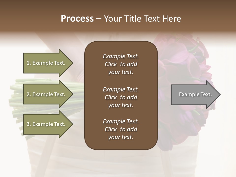 Light Ceremony Flower PowerPoint Template